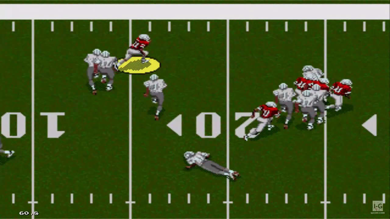 NFL Sports Talk Football '93 Starring Joe Montana Sega Genesis Gameplay HD