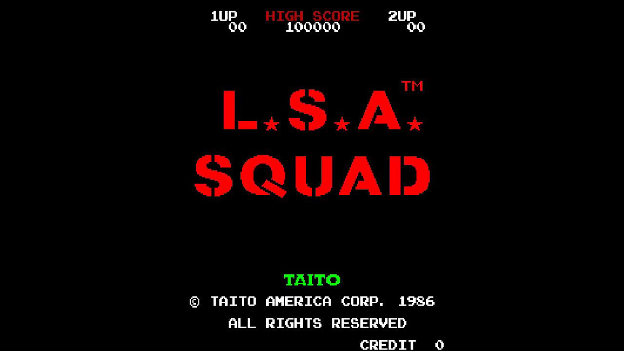 Land Sea Air Squad. [Arcade - Taito America Corp]. (1986). Area 188. Playthrough. 60Fps.