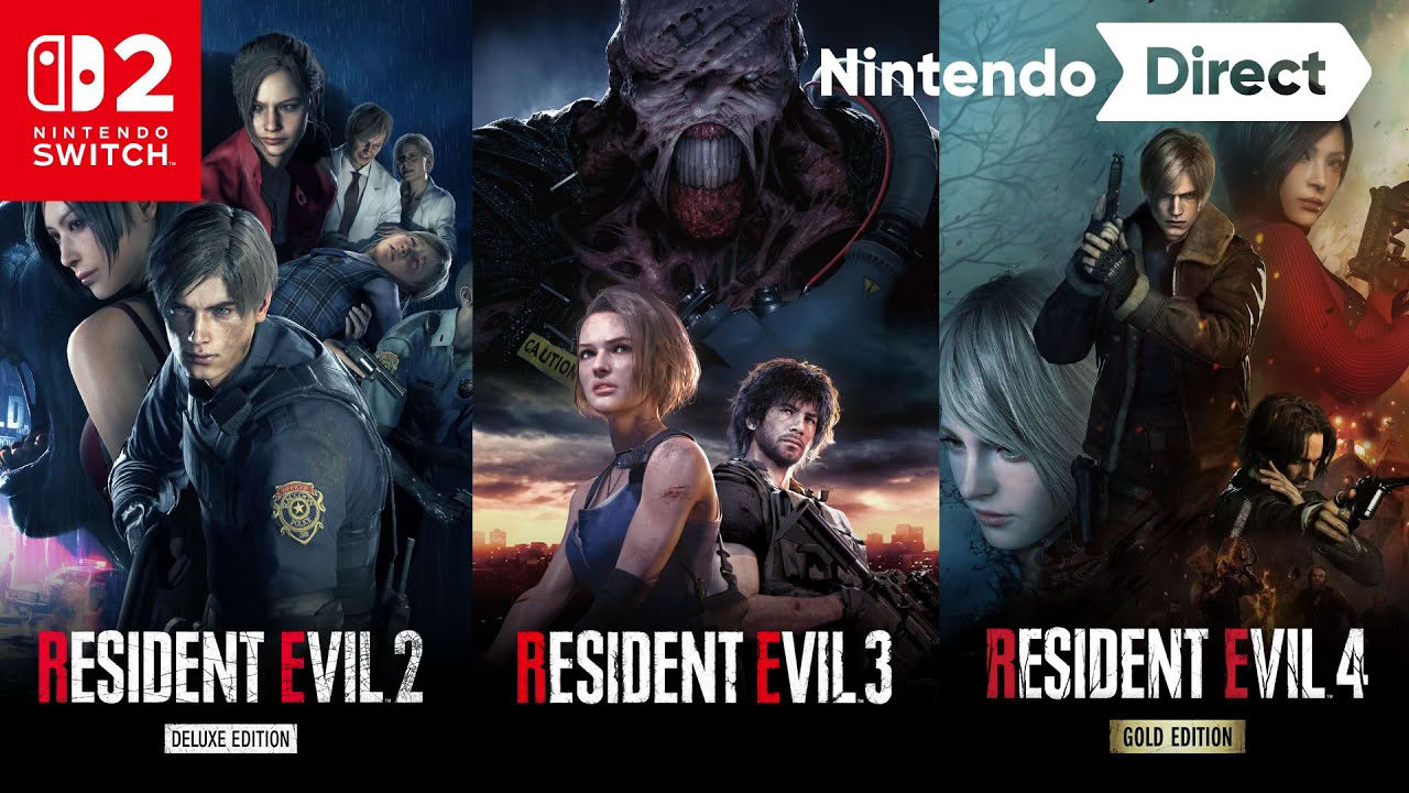 Resident Evil 2/3/4 – Nintendo Direct 9.9.2026
