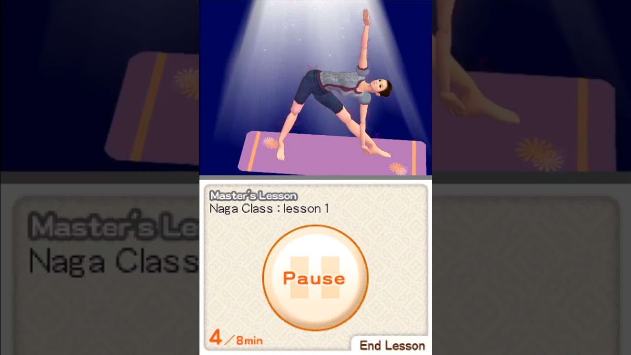 A Quick Look at Let's Yoga - DS Gameplay HD (DeSmuME 0.9.12)