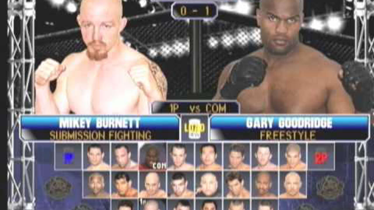 Ultimate Fighting Championship(Sega Dreamcast) Gameplay Video