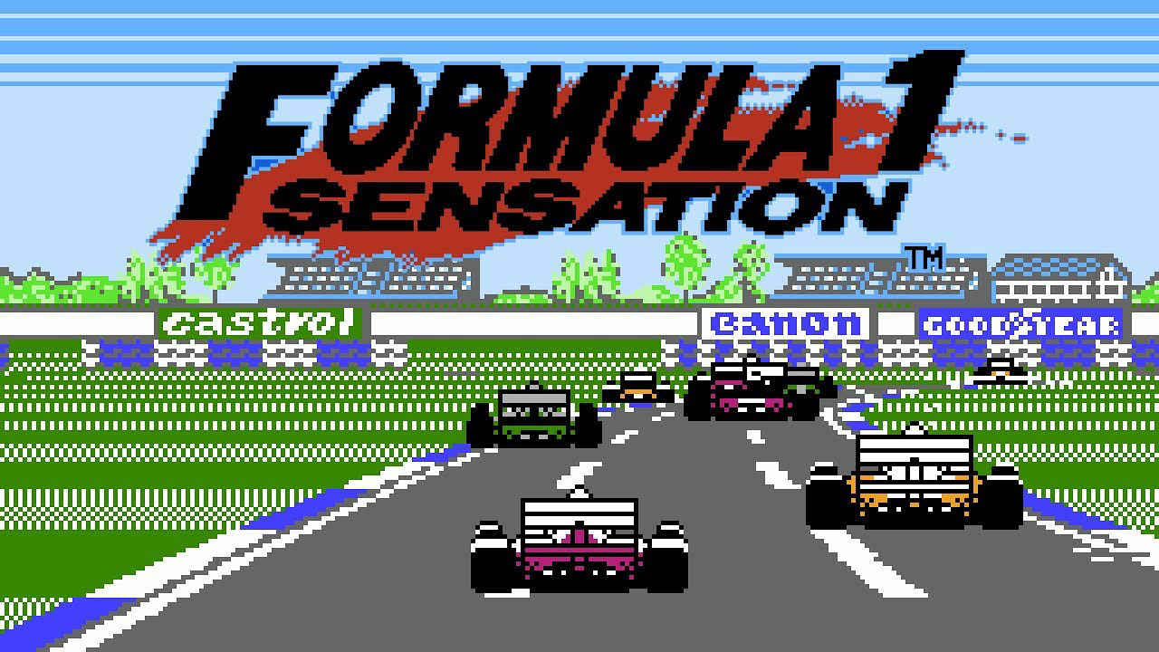 [NES 50fps] Formula 1 Sensation Lonplay
