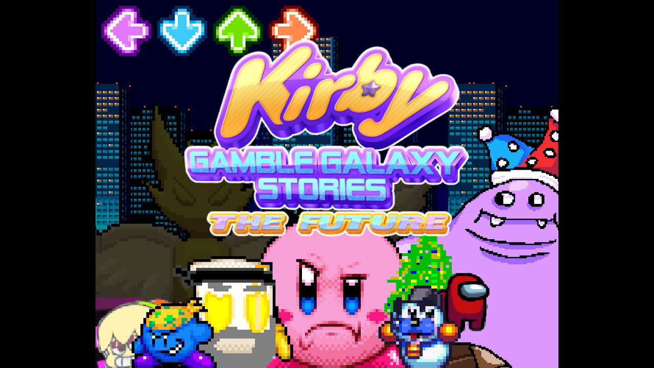 Kirby Gamble Galaxy Stories ~ The Future - Full Game Walkthrough