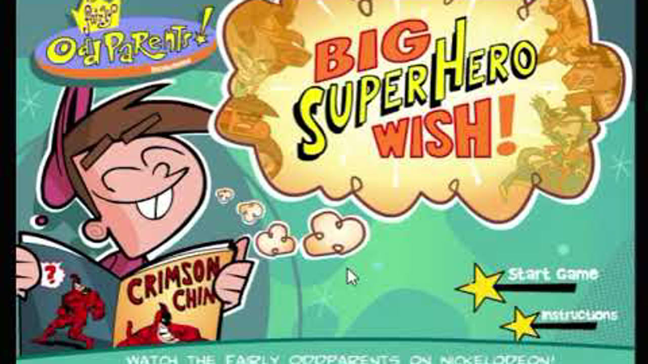Big Superhero Wish! - The Fairly OddParents - Gameplay