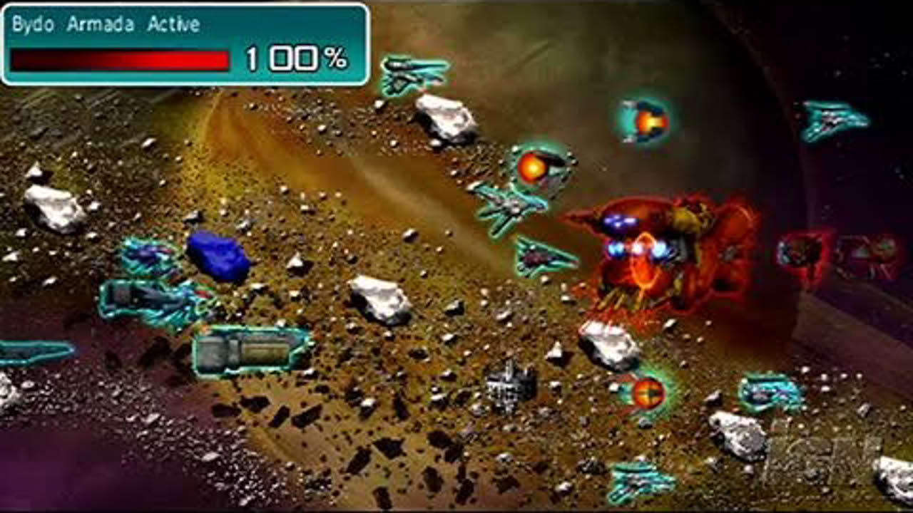 R-Type Command Sony PSP Gameplay - Saturns