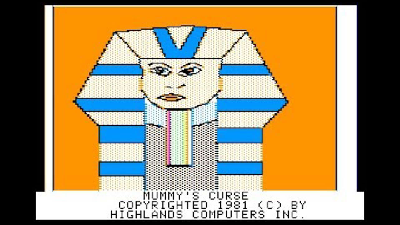 Mummy's Curse walkthrough (Apple II - Highlands Computers Inc.)