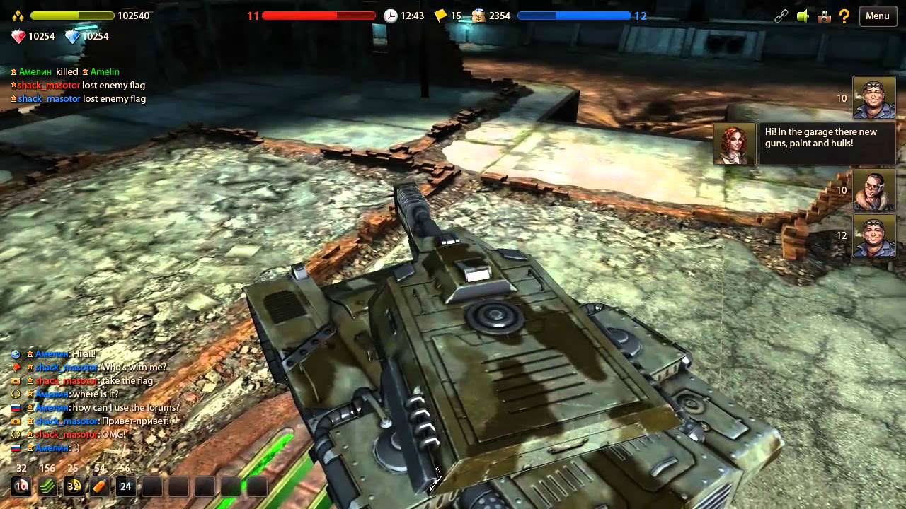 AlternativaPlatform's Adobe Flash "Molehill" Tanki Online 2.0 demo