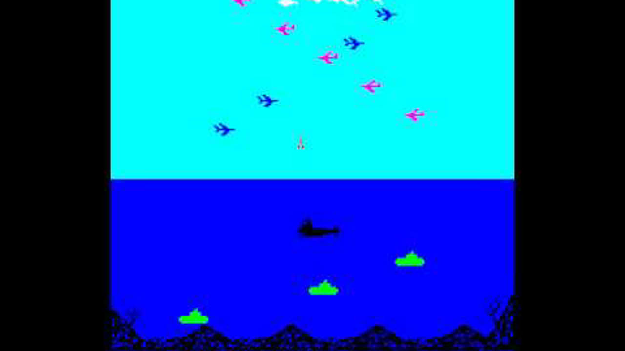 Arcade Game: Polaris (1980 Taito)